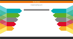 Desktop Screenshot of makemystrip.com